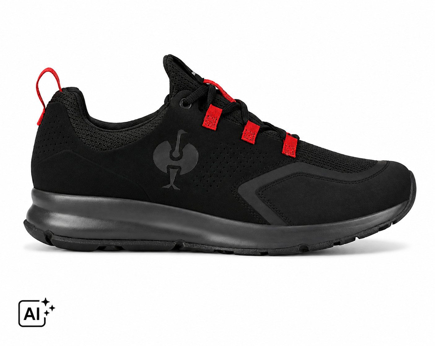 Engelbert Strauss e.s. Honnor II Herren O1 Sneaker Arbeitsschuhe Schwarz Rot Berufsschuh TPU-Verstärkung im Spitzenbereich