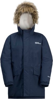 Jack Wolfskin Outdoorjacke COSY BEAR JACKET K langer, isolierender Kinderparka im klassischen Design