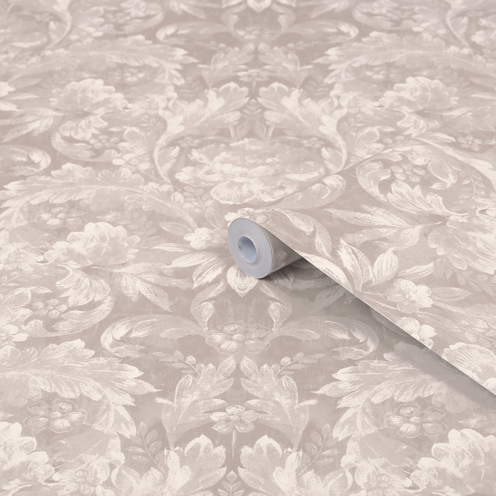 LAURA ASHLEY Vliestapete Apolline, texturiert, natürlich, (1 St), 10mx52cm