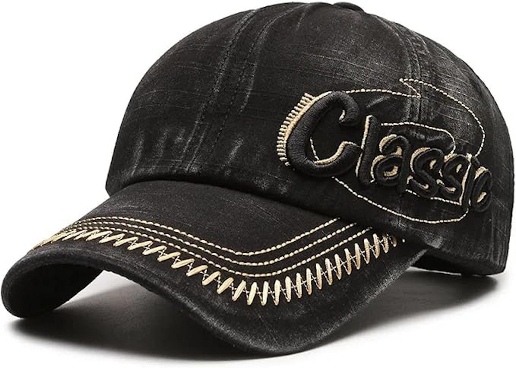 Sporty Baseball Cap Classic Cap Vintage Style Used Washed Look Retro Baseballcap vintage Look