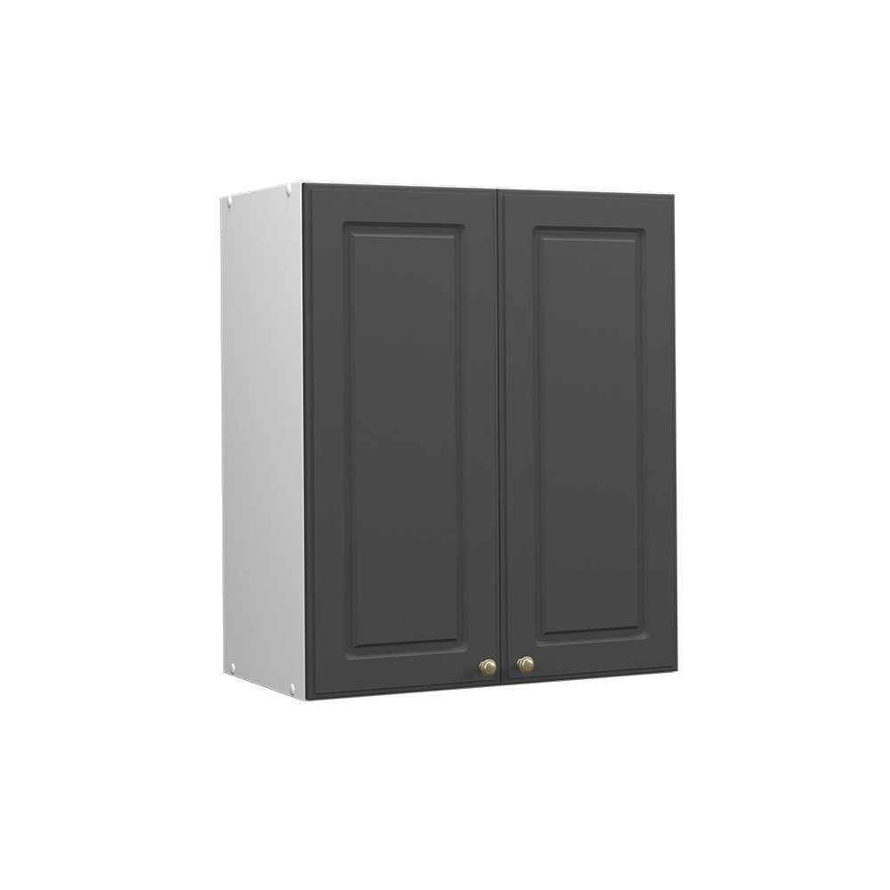 Vicco Hängeschrank Fame-Line, Anthrazit-Gold/Weiß, 60 cm günstig online kaufen