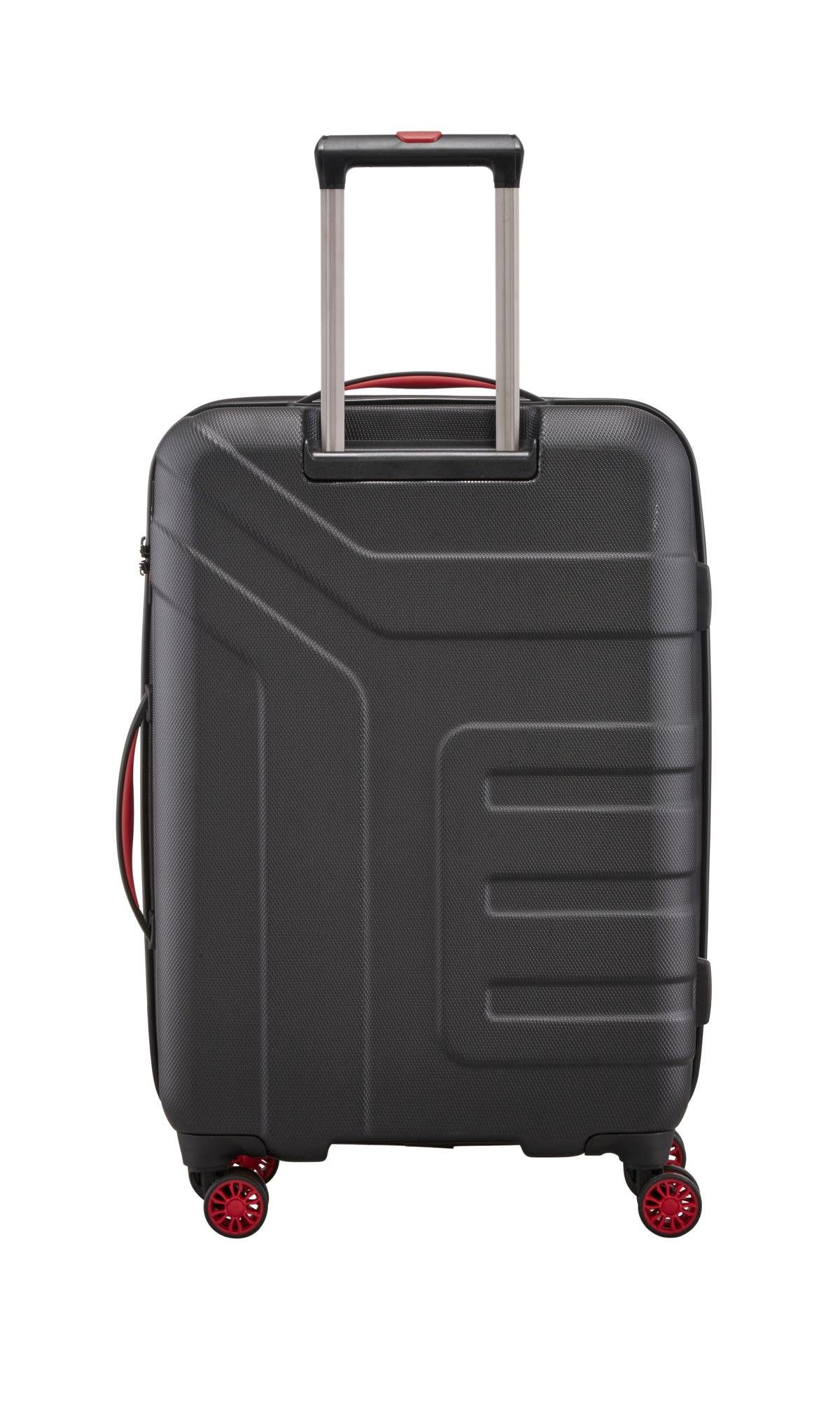 travelite Trolley Travelite VECTOR Hartschalentrolley 4-Rad, 'M', 0 Rollen