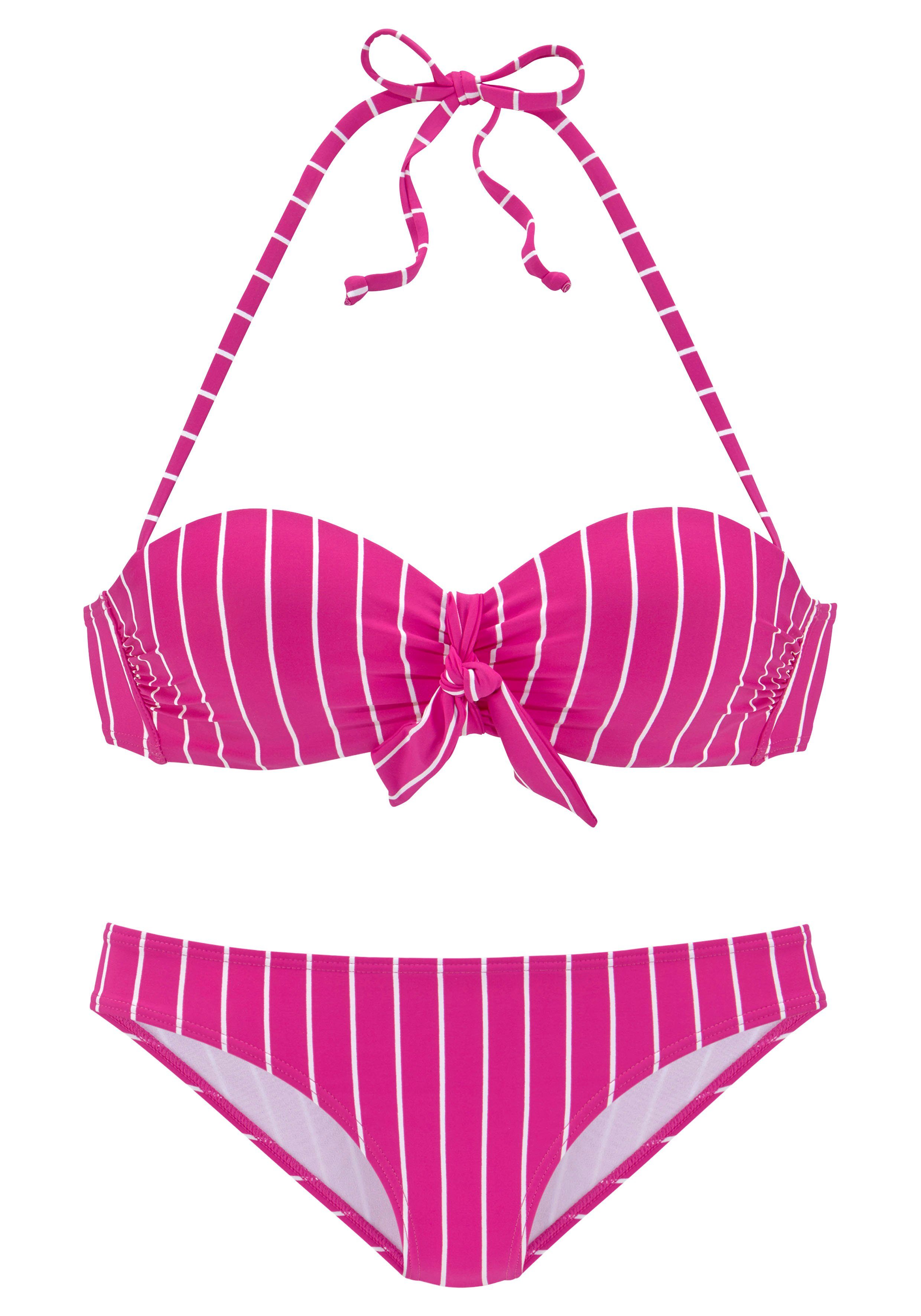 Vivance Bügel-Bandeau-Bikini mit Zierschleife am Top günstig online kaufen