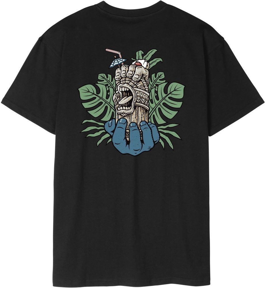 Santa Cruz T-Shirt Tiki Hand Strip T-Shirt