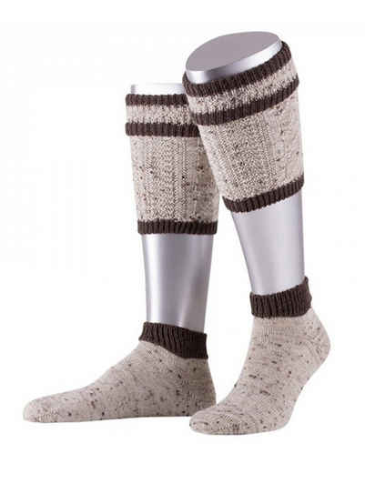 Almbock Традиційні шкарпетки Trachten Loferl Kitzbuhel (1-Paar) mittel beige