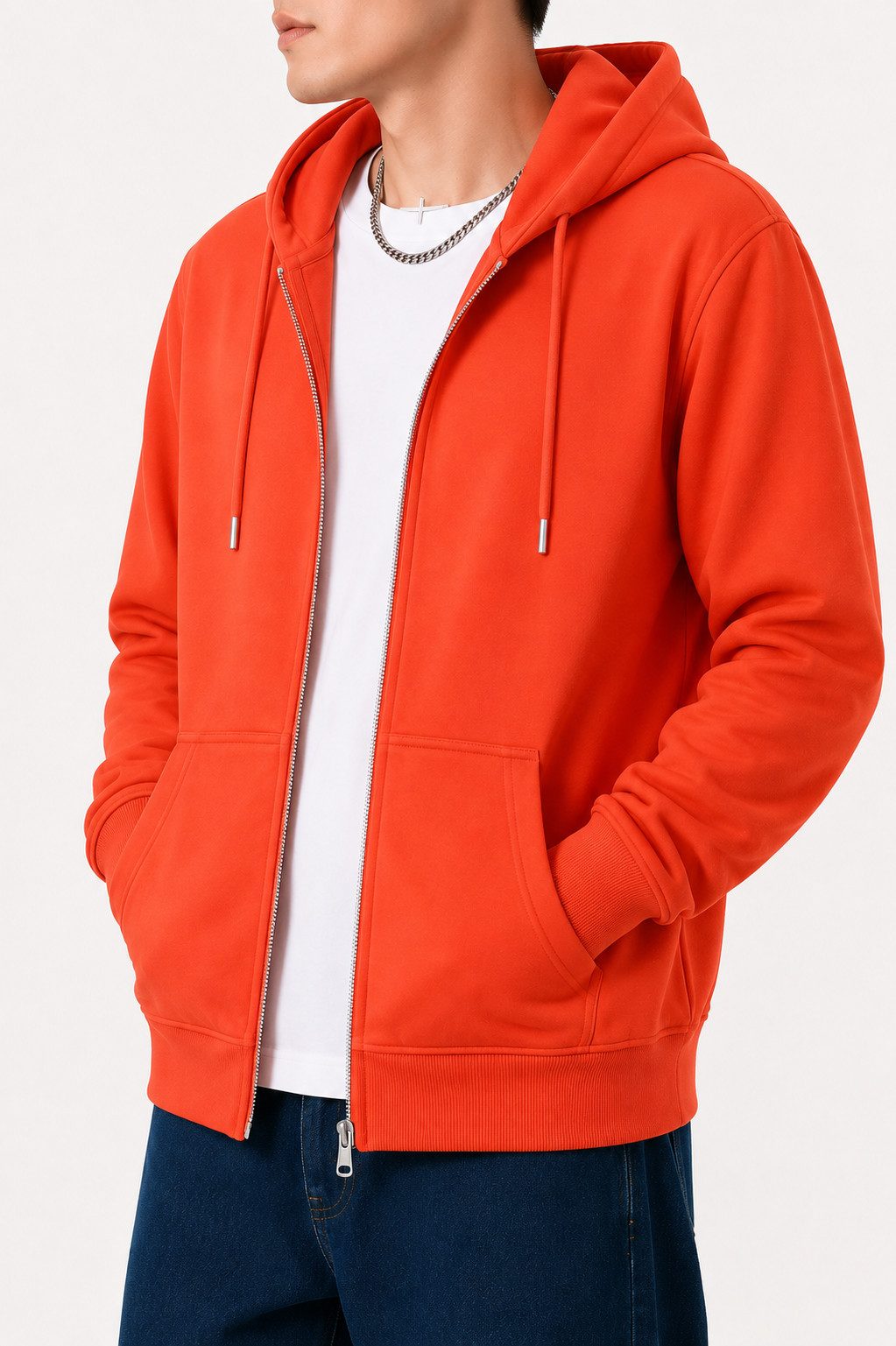 S&S Kapuzensweatjacke Herren Kapuzenjacke Zip-Hoodie (Packung, 1-tlg., Kapuzensweatjacke) Sweatshirt Kapuze mit Reißverschluss