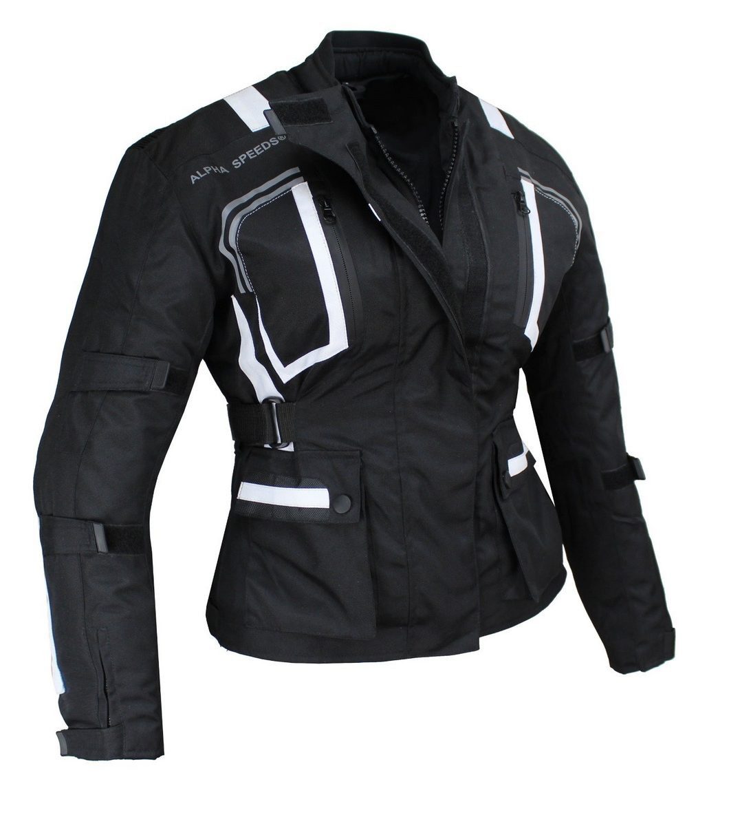 Alpha Speeds Motorradjacke Damen Motorrad Textil Jacke Biker wasserdicht Ja günstig online kaufen