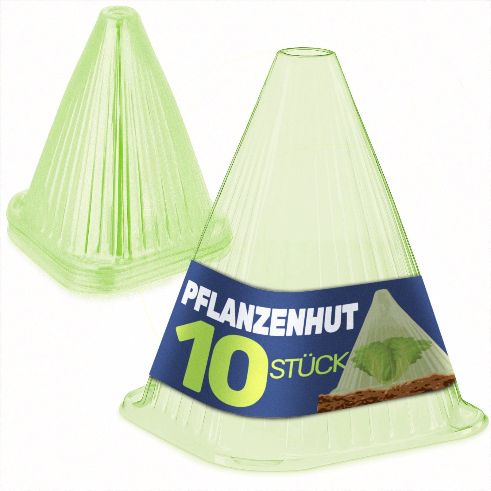 Schneckenkante Pflanzenhut Pflanzenschutz Pflanzen Pflanzhilfe Gartenglocken Set