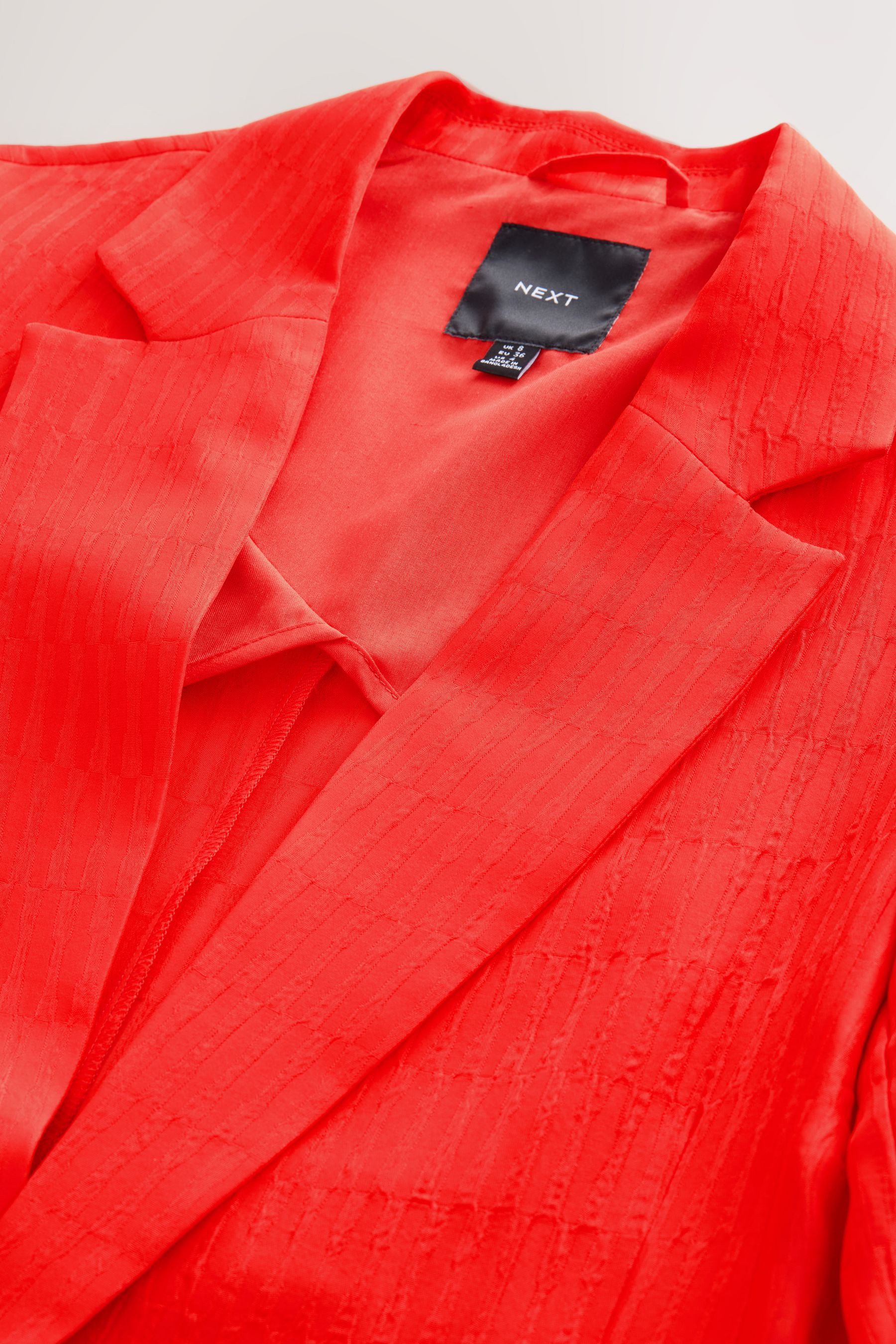 Next Jackenblazer Leichter Relaxed Fit Blazer mit Wellenmuster (1-tlg) günstig online kaufen