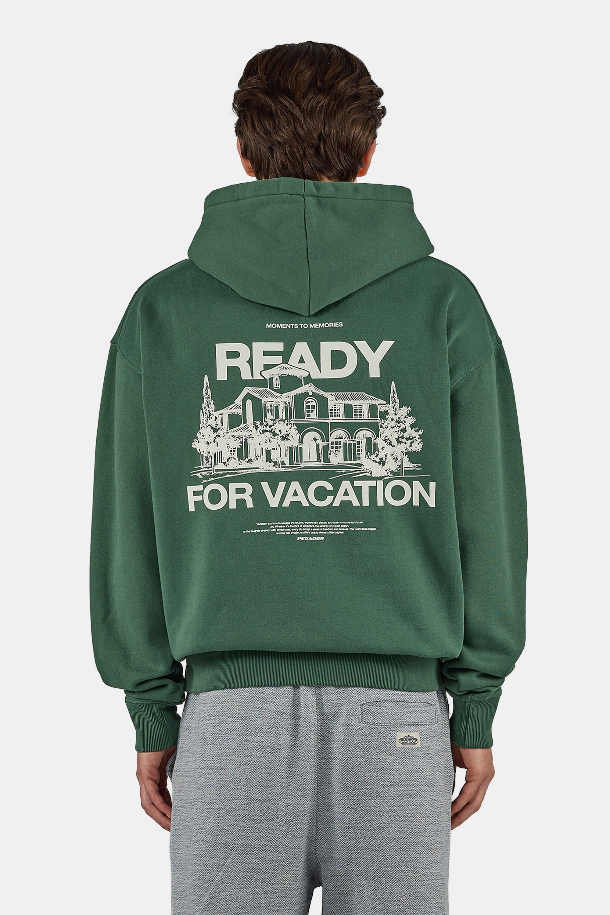 PEGADOR Kapuzensweatshirt Bovec Oversized Hoodie Baumwollmischung, oversize