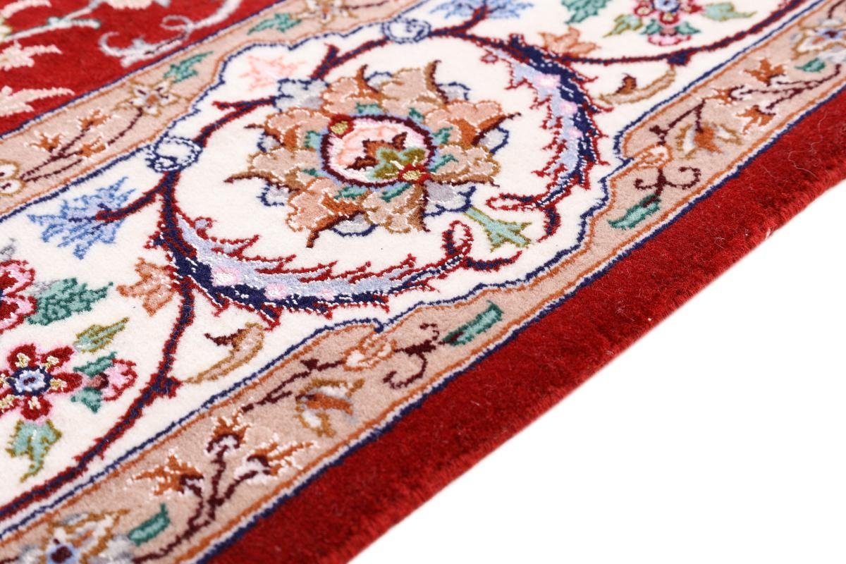 Trading, 119x162 Orientteppich 8 mm rechteckig, Seidenkette Nain Höhe: Orientteppich, Handgeknüpfter Isfahan