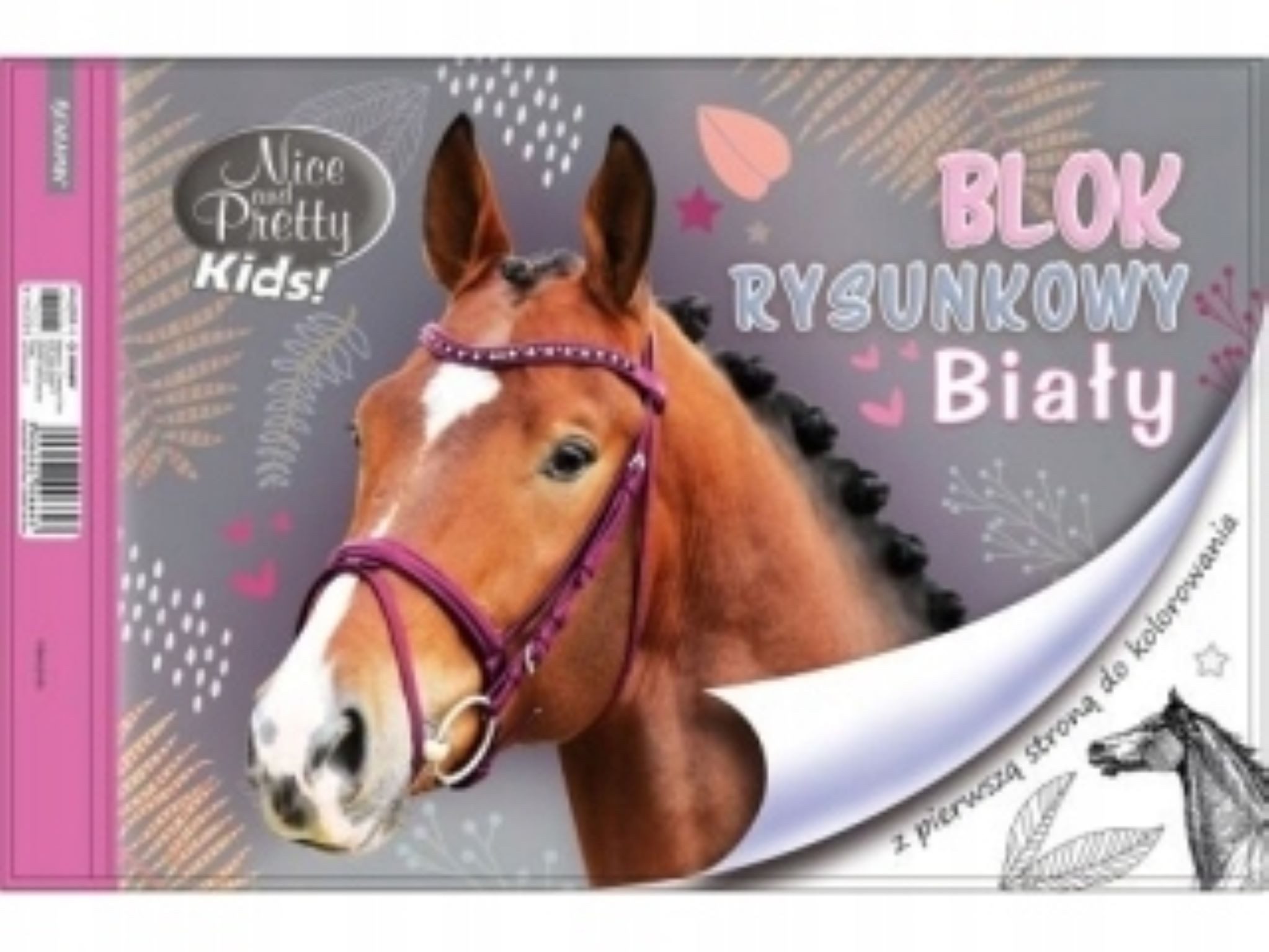 Festivalartikel Zeichenblock Hochwertiger weißer A4 Zeichenblock, 20 Blatt, erste Seite