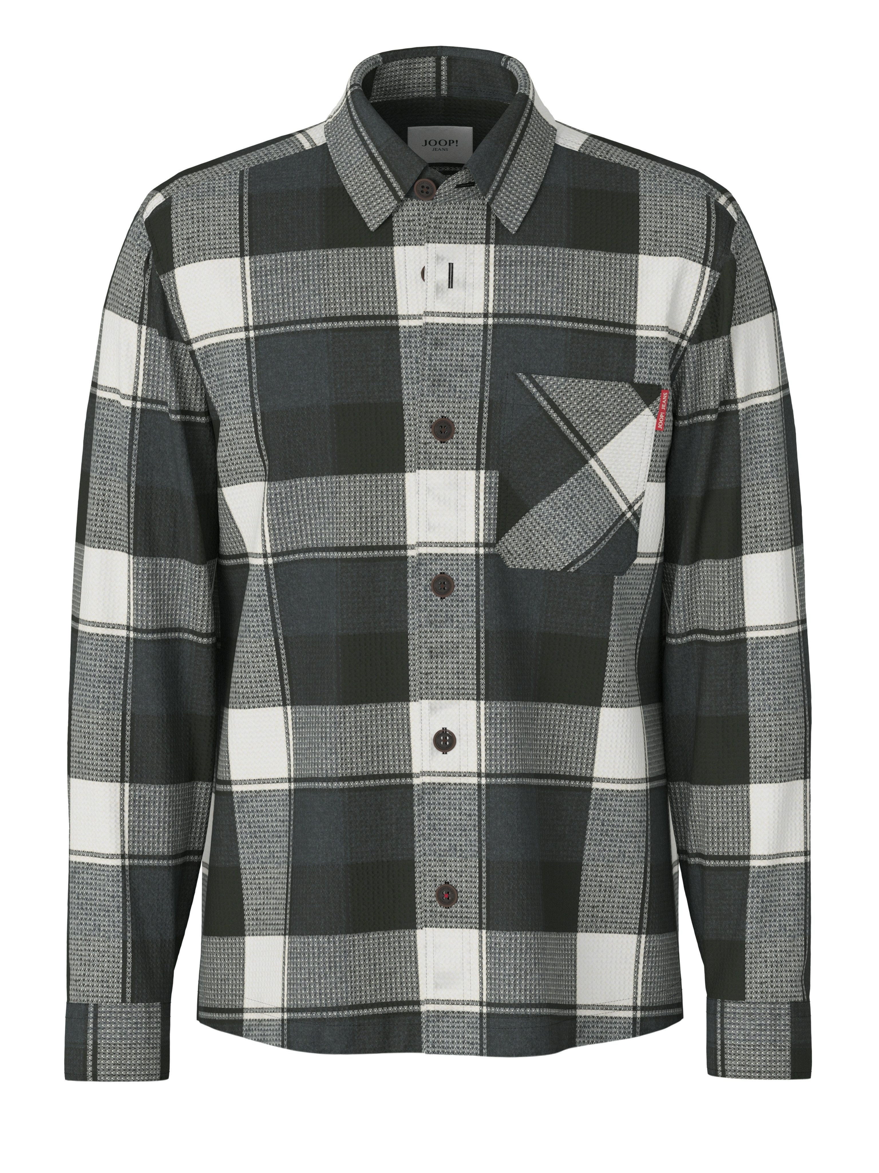 Joop Jeans Langarmhemd Harvi1 mit Karomuster günstig online kaufen