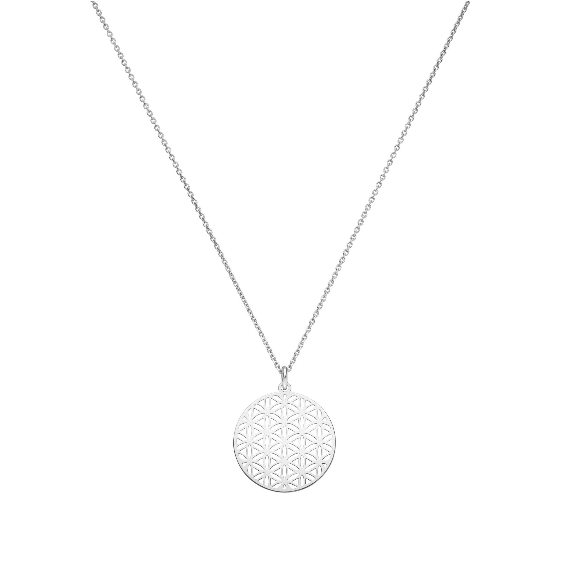 SCHOSCHON Kette mit Anhänger Halskette Lebensblume Blume des Lebens Anhänge günstig online kaufen