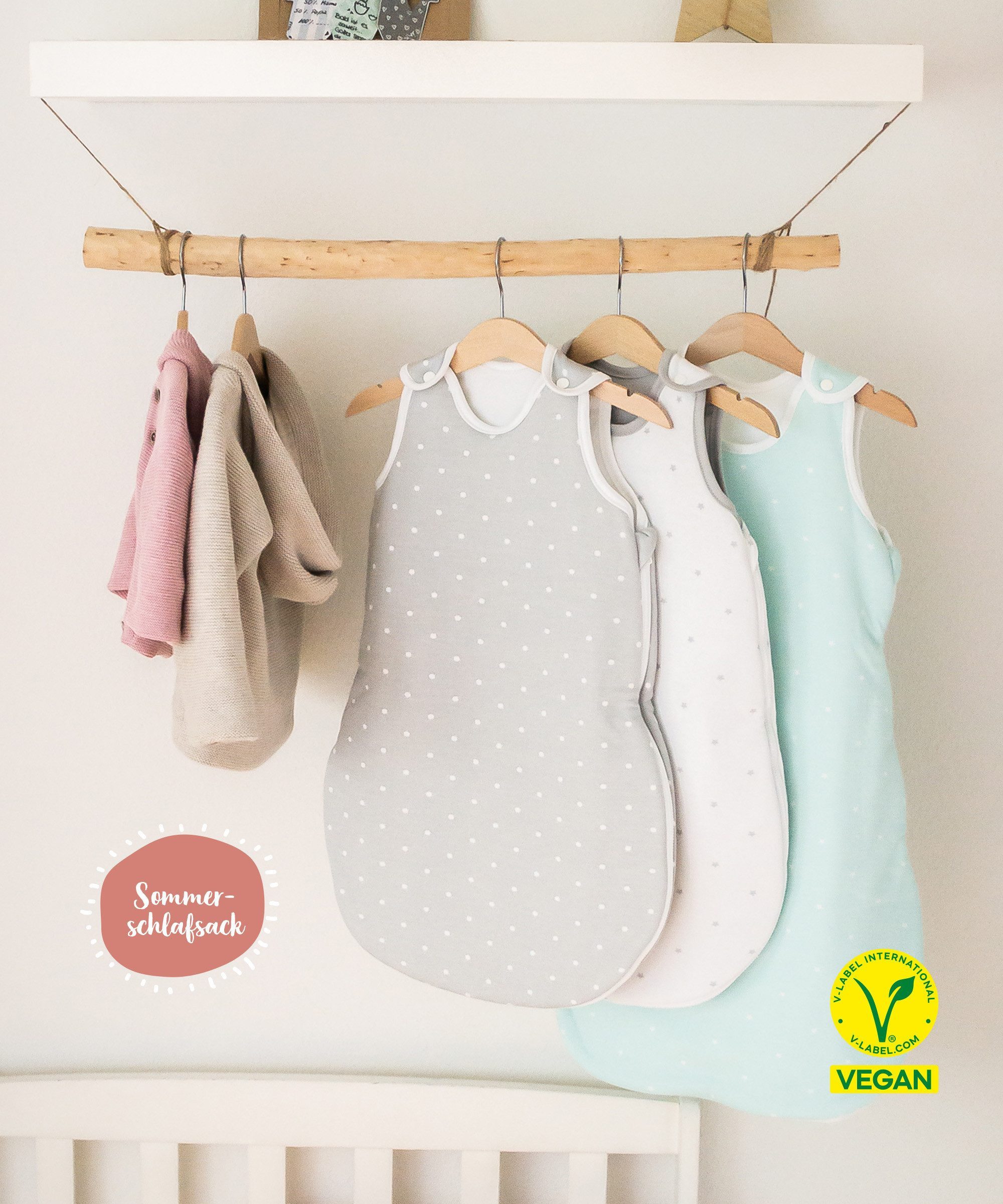 Ehrenkind Babyschlafsack Sommer, Rund, Bio-Baumwolle (Standard by OEKO-TEX, günstig online kaufen