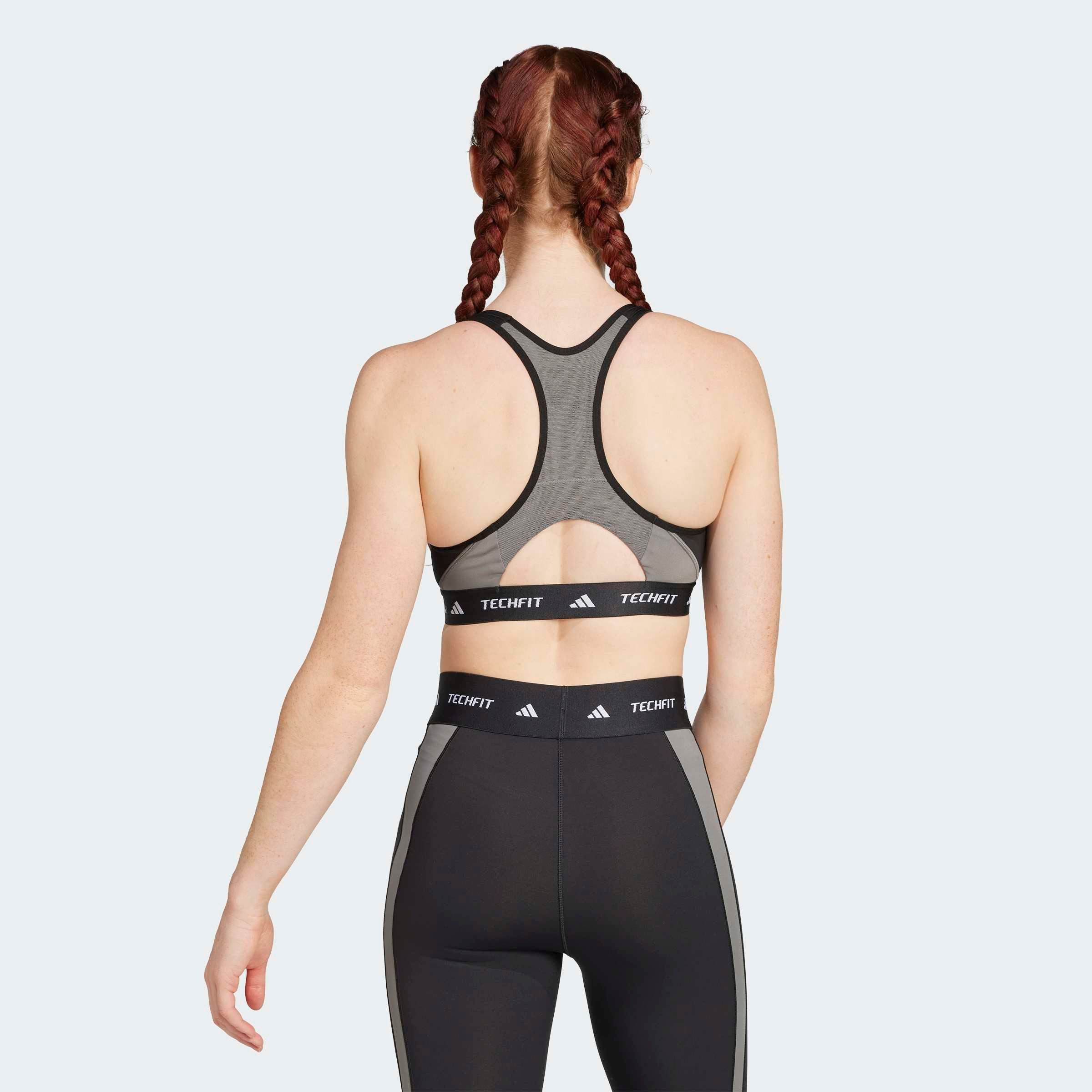 adidas Performance Sport-BH TECHFIT MEDIUM SUPPORT COLORBLOCK günstig online kaufen
