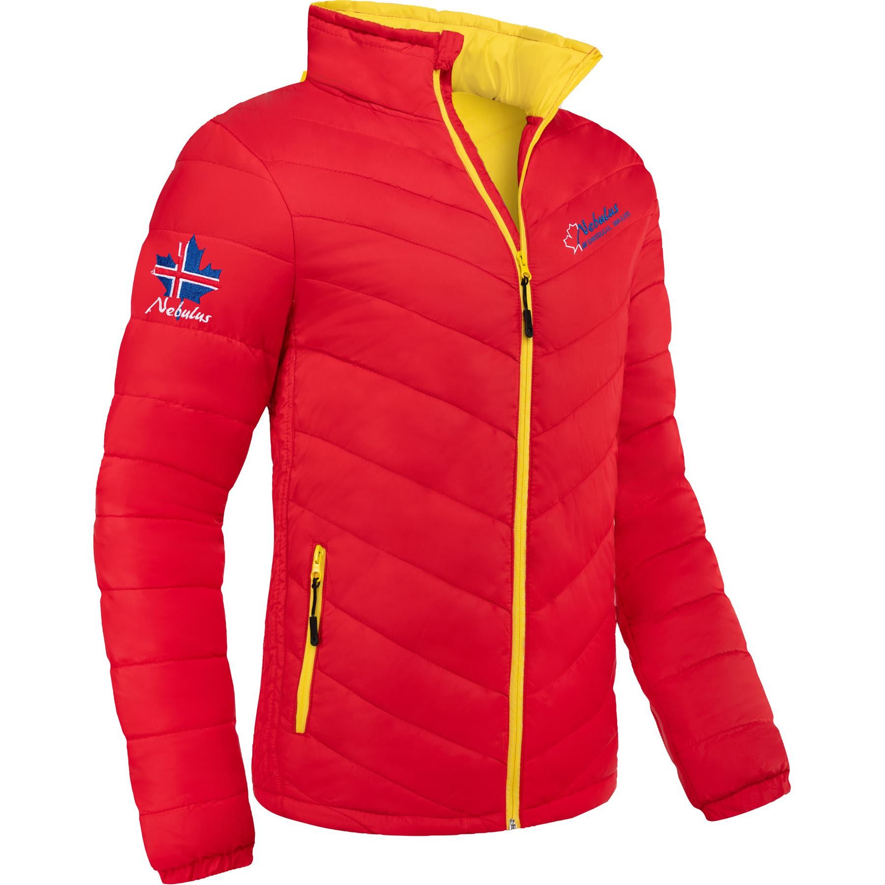 Winterjacke LEMAN, P4815 - Herren, rot, XXL