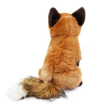 Teddys Rothenburg Kuscheltier Fuchs sitzend rotbraun 27 cm Plüschfuchs Plüschtier