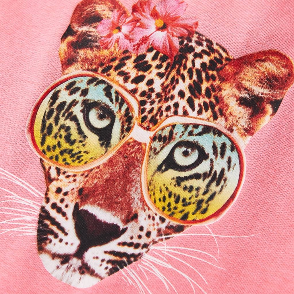 vidaXL T-Shirt Kinder-T-Shirt Neonrosa 116