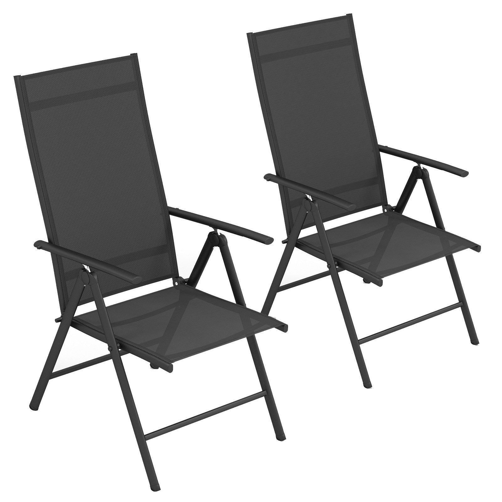 KOMFOTTEU Gartenstuhl (2 St), Klappstuhl mit günstig online kaufen
