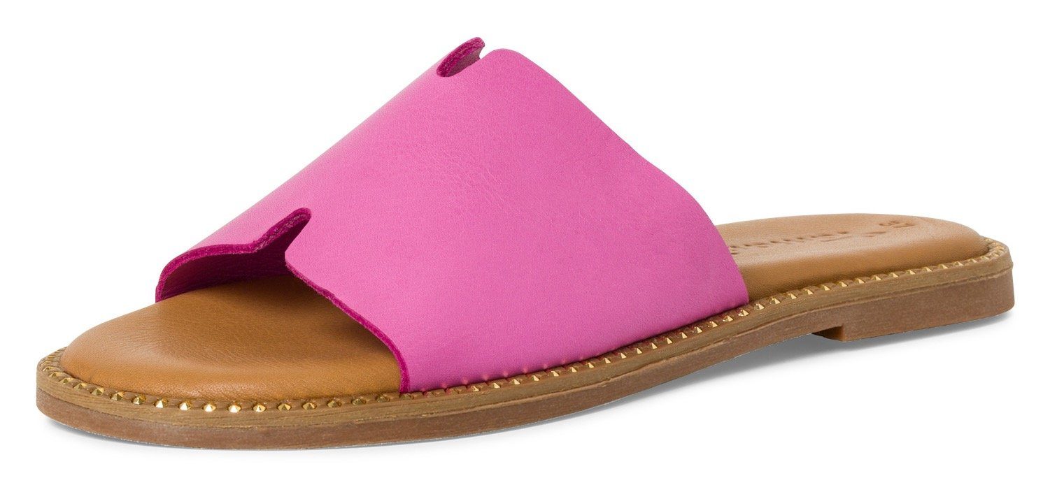 Tamaris Pantolette, Sommerschuh, Schlappen mit breiter günstig online kaufen
