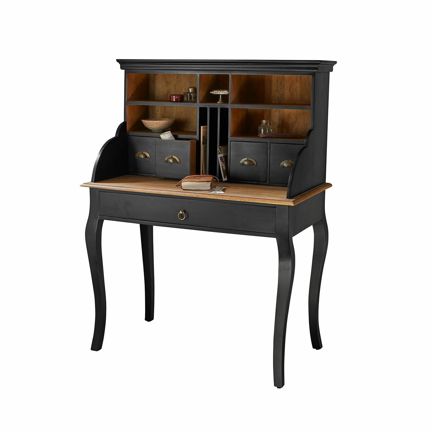 Mirabeau Schreibtisch Sekretär Orival schwarz