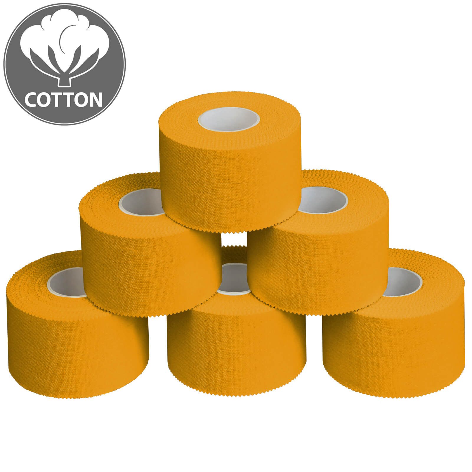 ALPIDEX Bandage 6 x ALPIDEX Sport-Tape 3,8 cm x 10 m in verschiedenen Farben