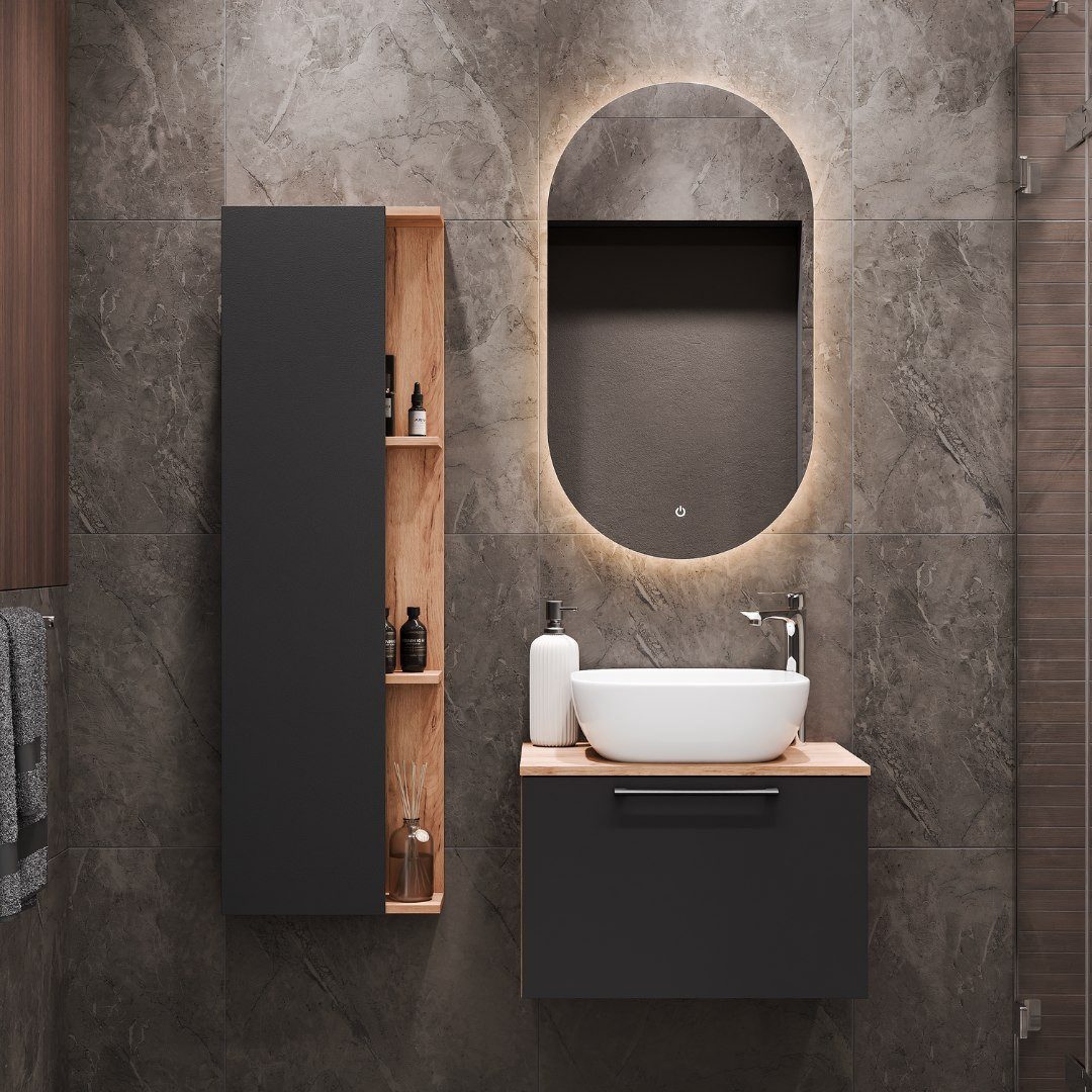 Planetmöbel Badmöbel-Set ASTRA, (Badezimmer Möbel im günstig online kaufen
