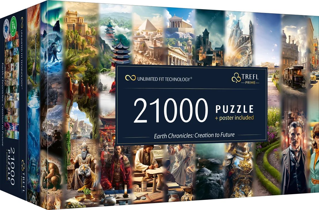 Trefl GmbH Puzzle Trefl 81040 Chronic der Erde 21000 Teile Puzzle, 21000 Pu günstig online kaufen
