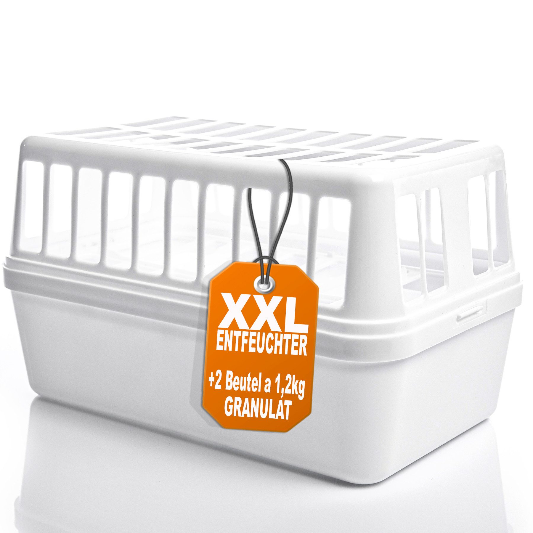 BigDean Granulat-Luftentfeuchter Luftentfeuchter + 4x 1,2kg Luftentfeuchter günstig online kaufen