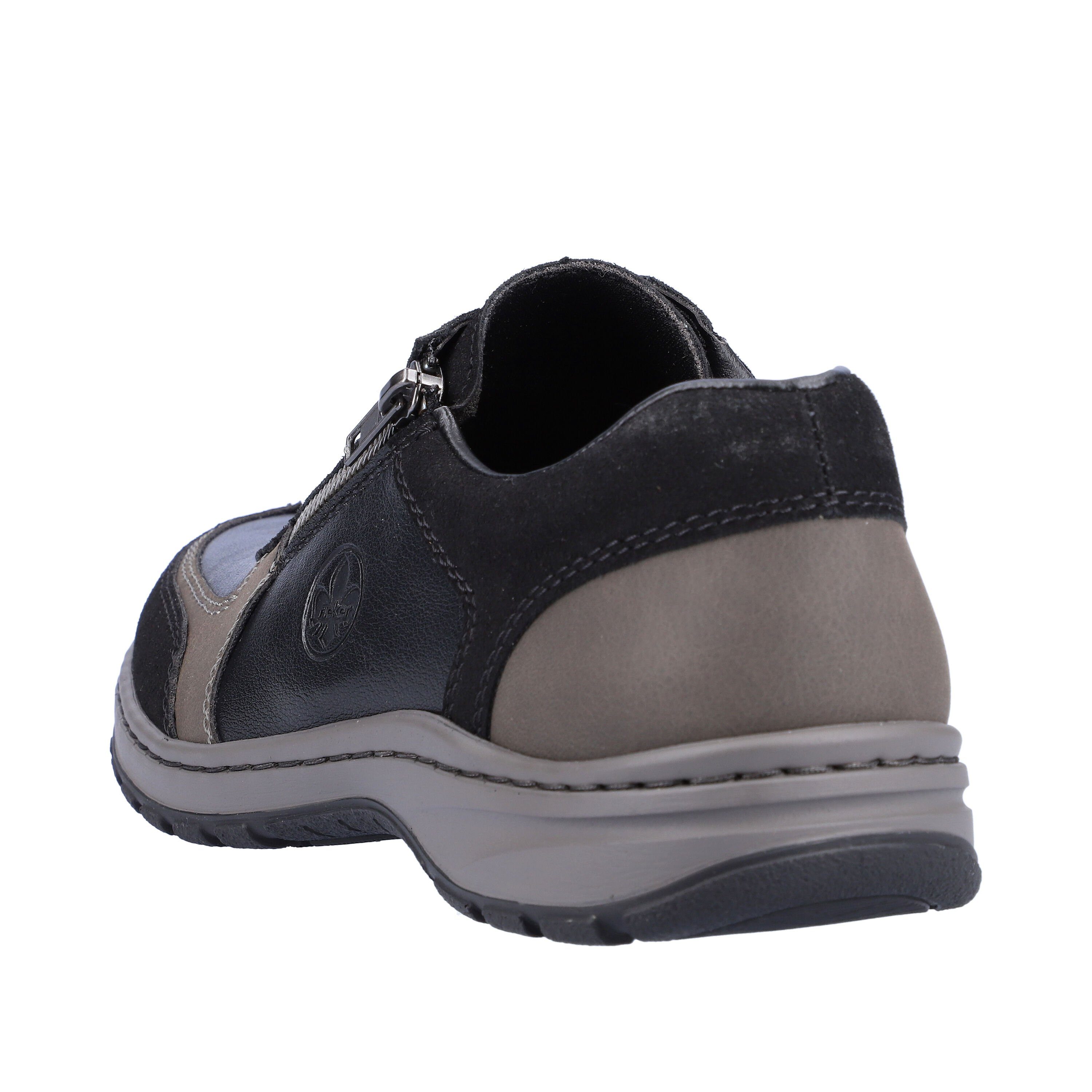 Rieker Schnürschuh (1-tlg) Zier-Reißverschluss