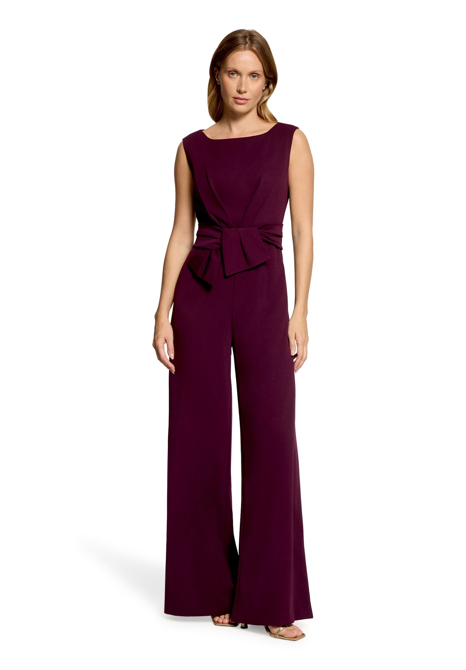 Vera Mont Overall Damen mit weitem Bein (1-tlg) Bunddetail