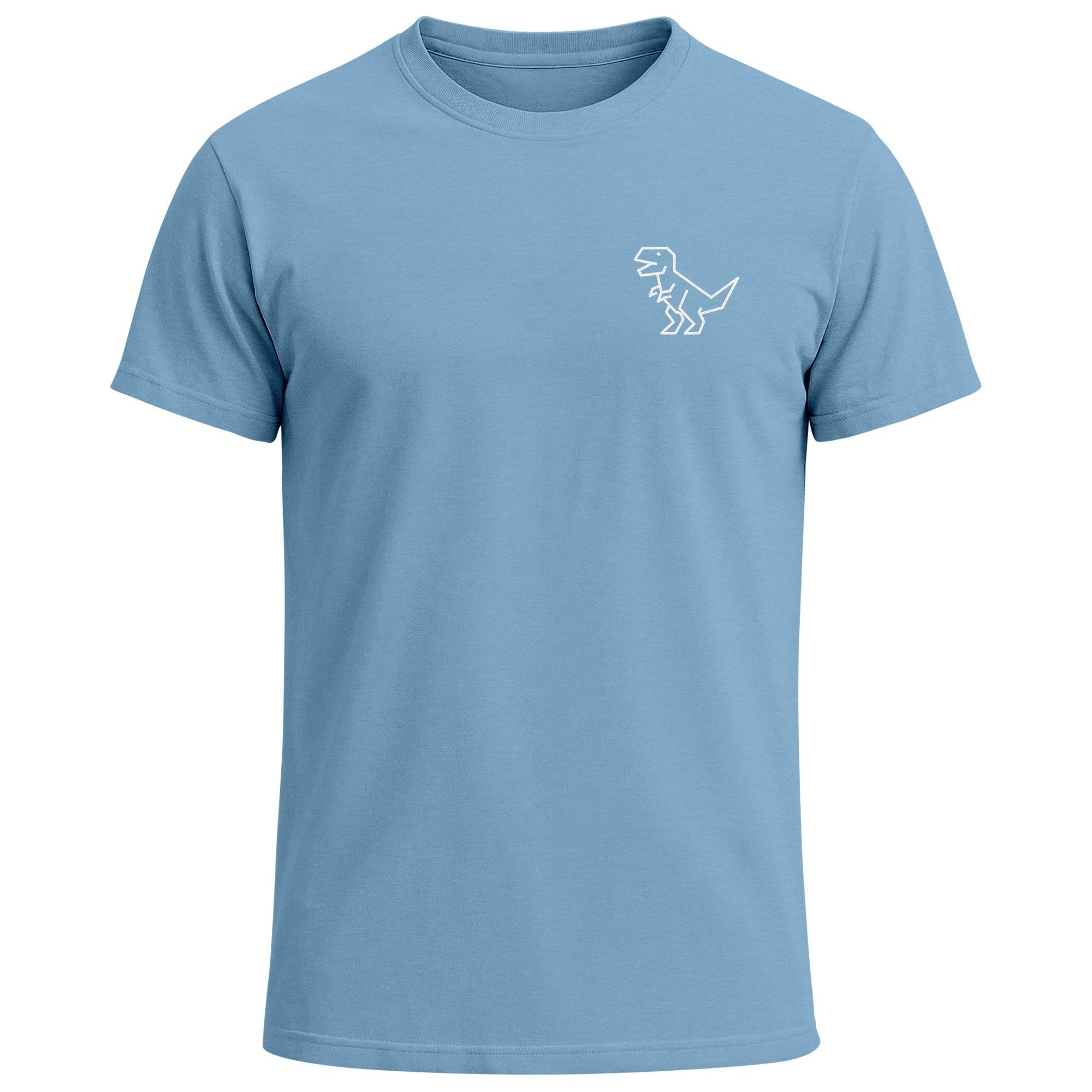 Neverless Print-Shirt Herren T-Shirt mit Dino Print – Lustiges T-Rex Logo a günstig online kaufen