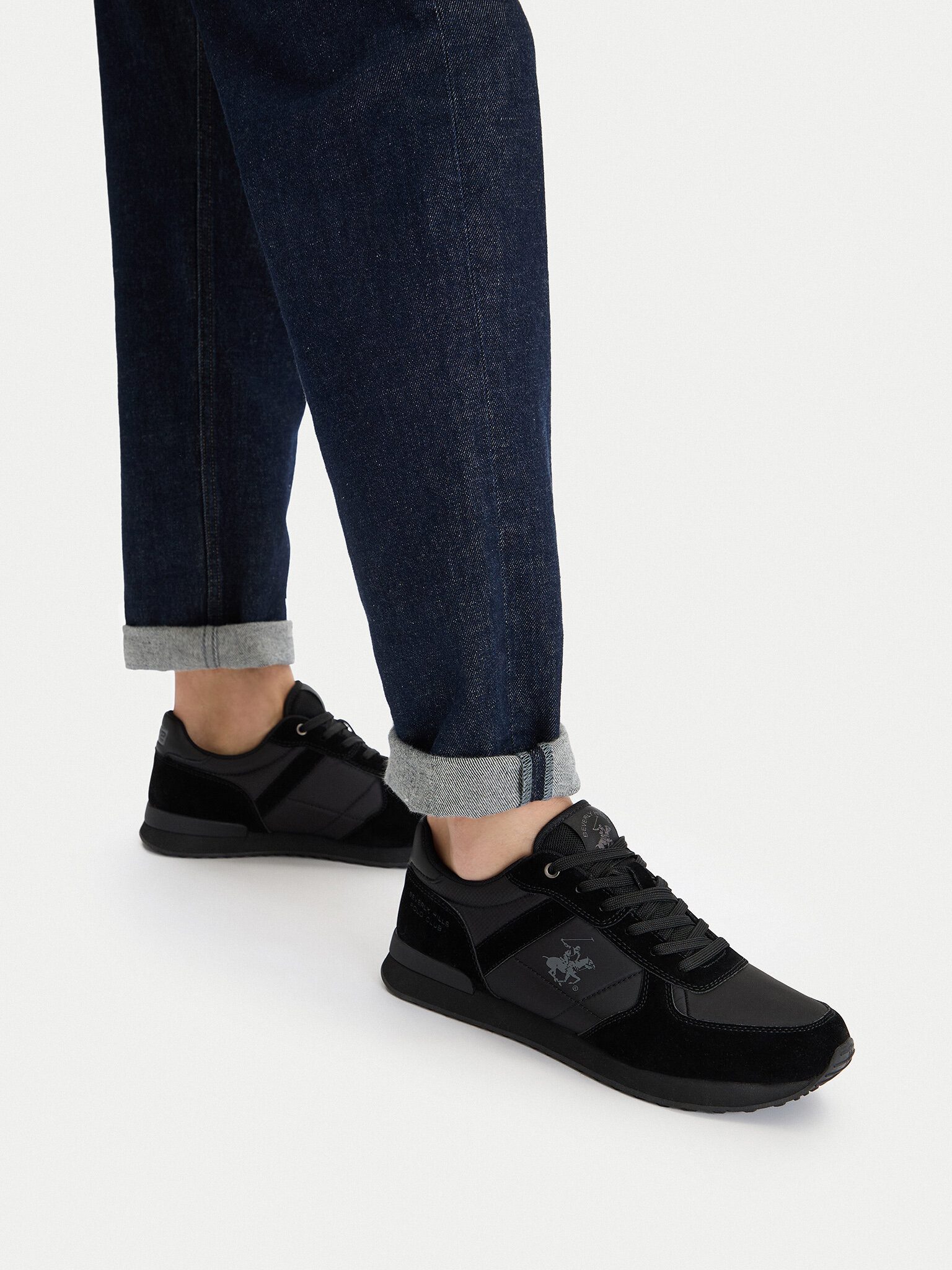 BEVERLY HILLS POLO CLUB Beverly Hills Polo Club Herrensneaker Schwarz BEVERLY HILLS POLO CLUB- Sneaker