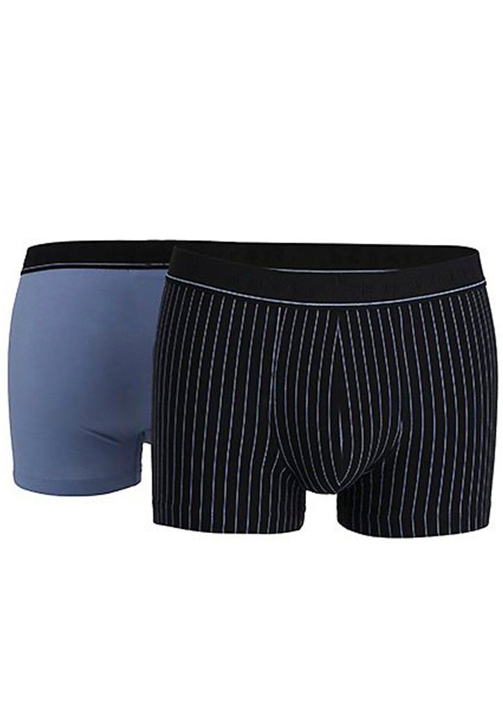 TOM TAILOR Panty Kentucky (2er Pack) weich, bequem, basic, eng, atmungsaktiv, mit Logo, Baumwollmix