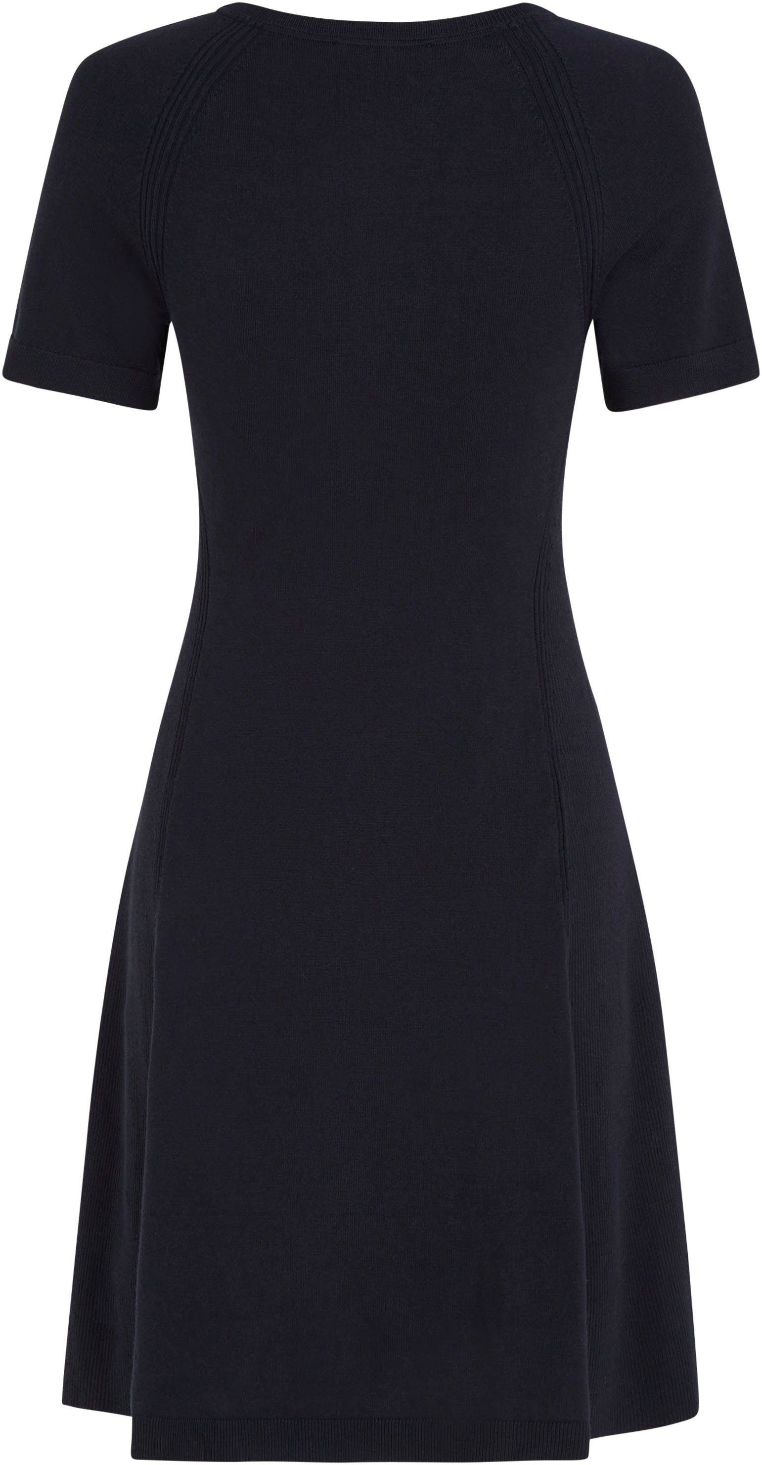 Tommy Hilfiger Jerseykleid CO JERSEY STITCH F&F DRESS mit Logostickerei auf der Brust