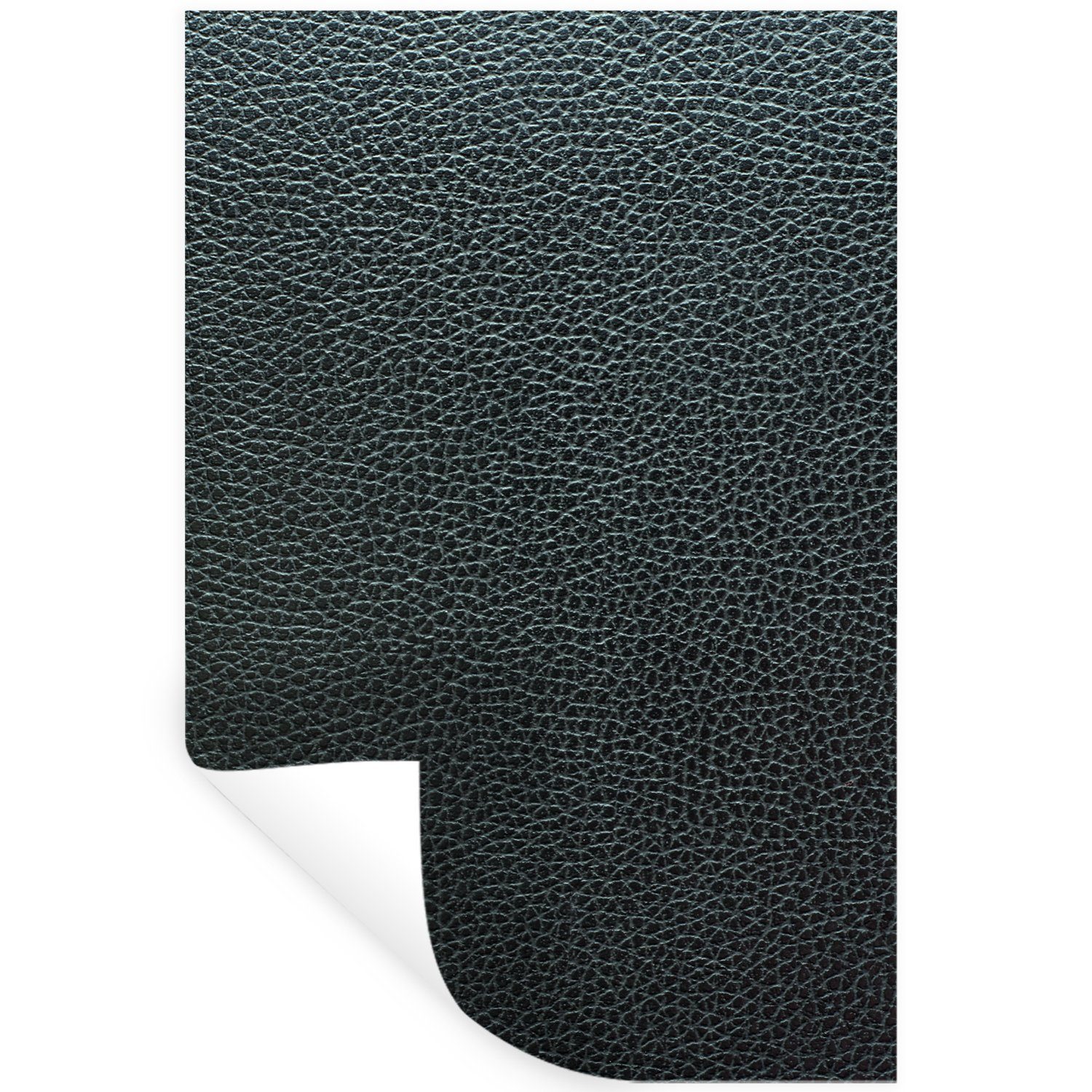 MuchoWow Wandsticker Leder - Textur - Schwarz - Grün - Hell (1 St), Wandaufkleber, Selbstklebend, Wohnzimmer, 20x30 cm
