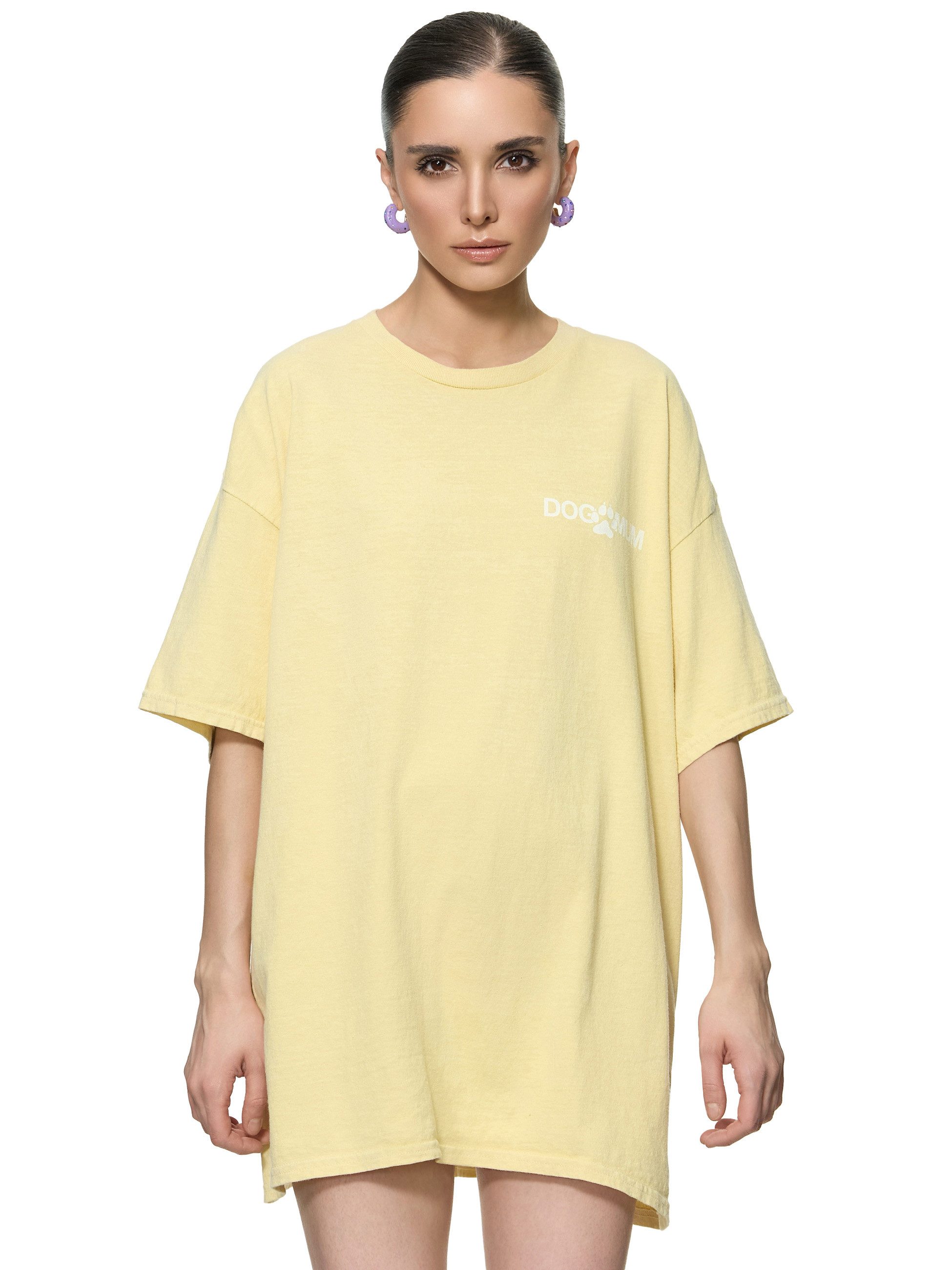 Worldclassca T-Shirt Worldclassca Oversized Print DOG günstig online kaufen