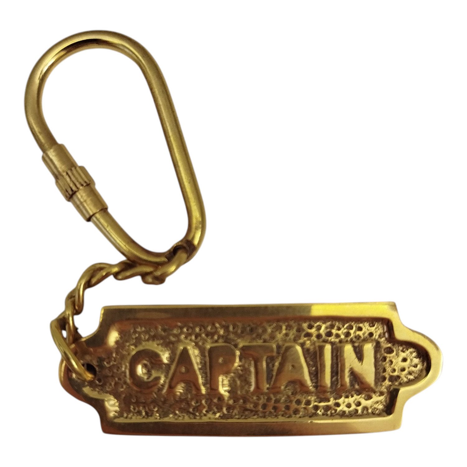FTWdesign Schlüsselanhänger Captain Schlüsselanhänger für den Kapitän an Bord