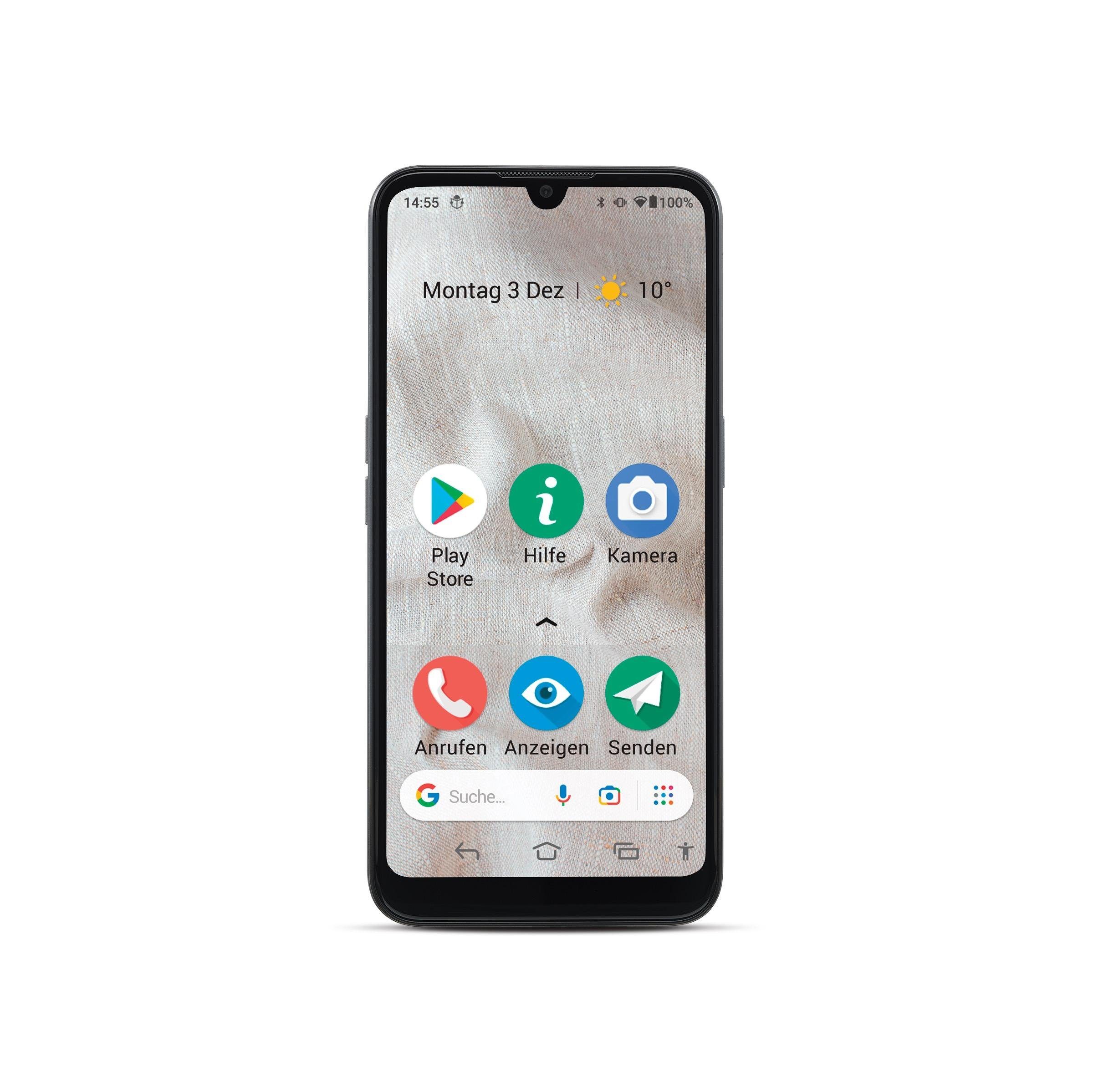 Doro 8100 Plus Seniorenhandy (15,49 cm/6.1 Zoll, 13 MP Kamera, 13 MP, Triple-Kamera, Notruftaste, Senioren)
