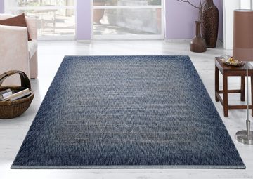 Teppich MEMPHIS, Musterring, rechteckig, Höhe: 5 mm, ideal für Wohnzimmer, Wintergarten oder Küche
