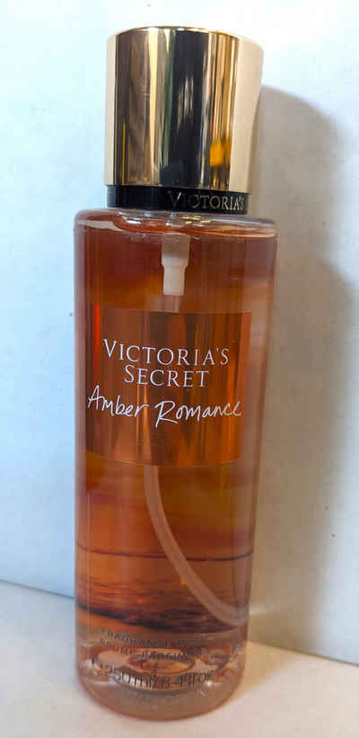 Victorias Secret Bodyspray Victorias Secret Bodyspray Ambe Romance 250 ml, spendet extra Feuchtigkeit und Pflege