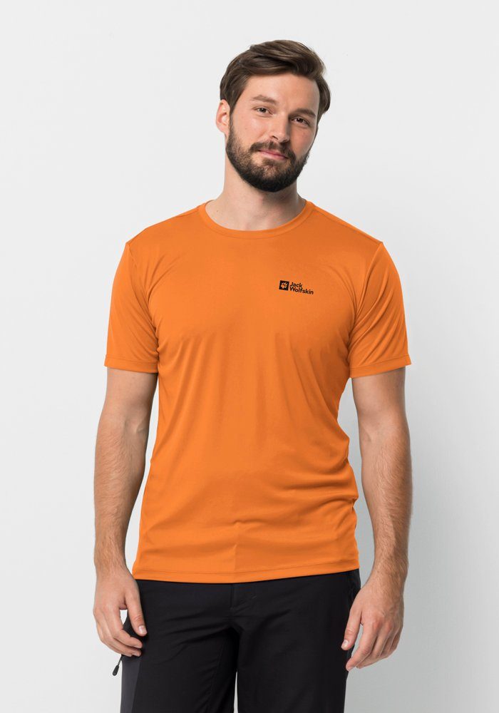 Jack Wolfskin T-Shirt TECH T M blood-orange