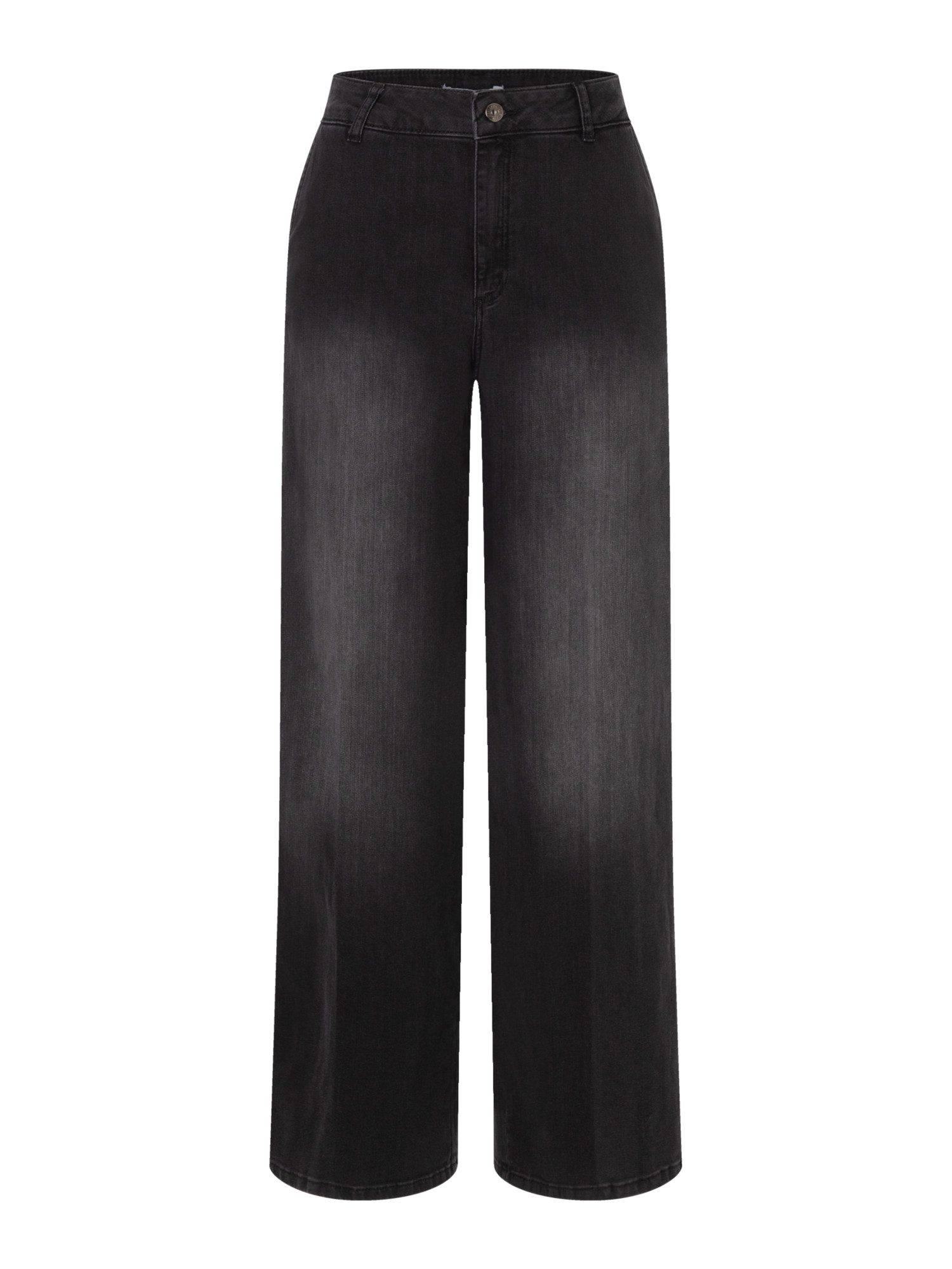 MORE&MORE Regular-fit-Jeans sportive Wide Leg-Jeans