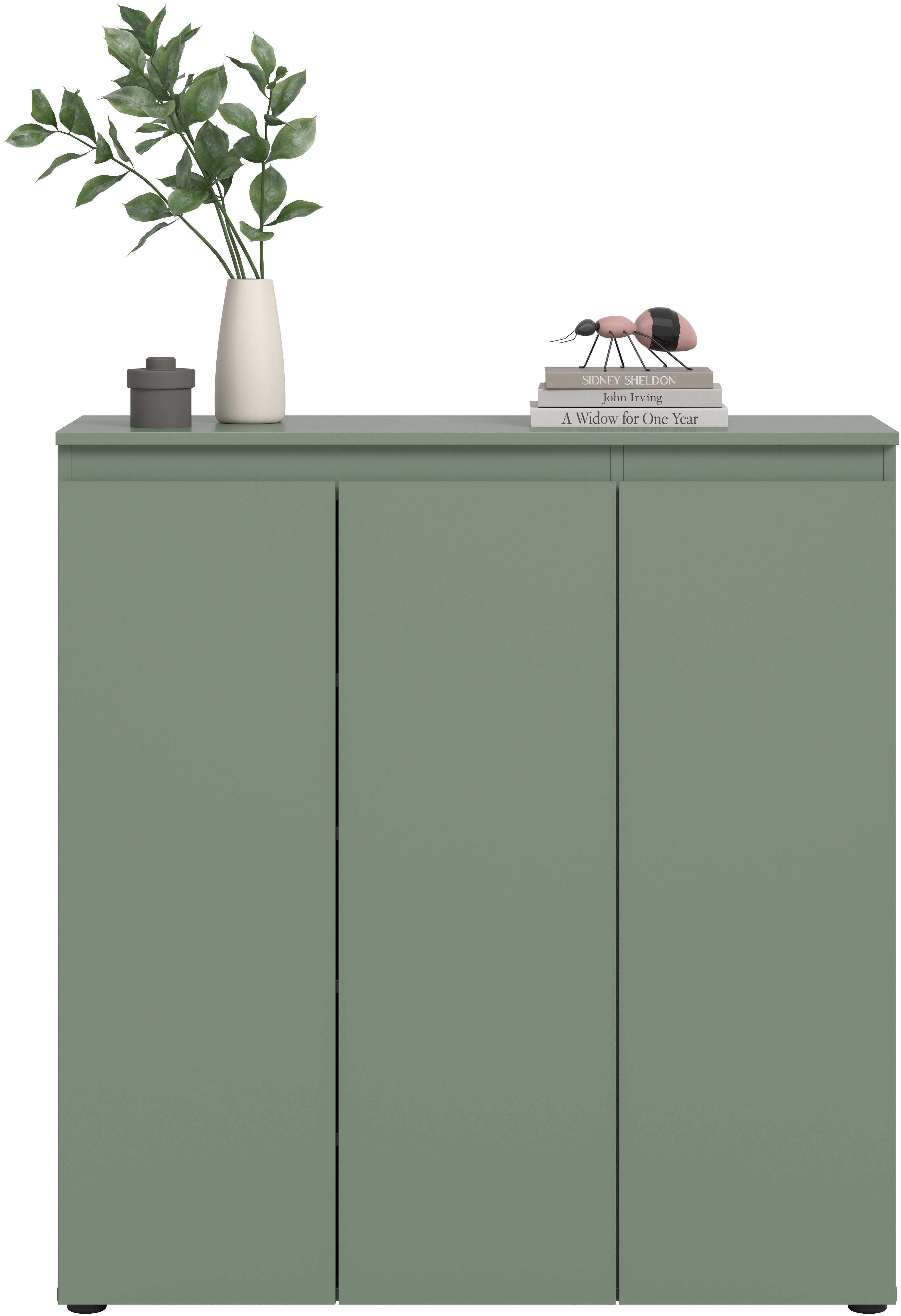 Home affaire Mehrzweckschrank CIPELA, 105x111 cm, viel Stauraum, variable Einlegeböden, universal (1-St., in vielen verschiedenen Trendfarben verfügbar) Schuhsc – Bild 3 von 5