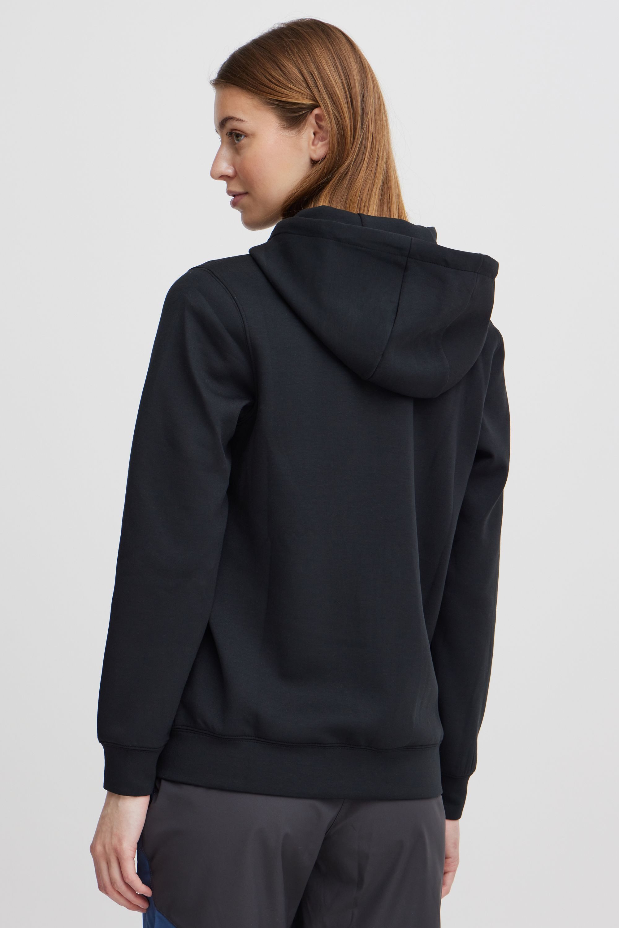 North Bend Sweatjacke NBTara Sportliche Kapuzenjacke mit Kängurutasche – Bild 3 von 5
