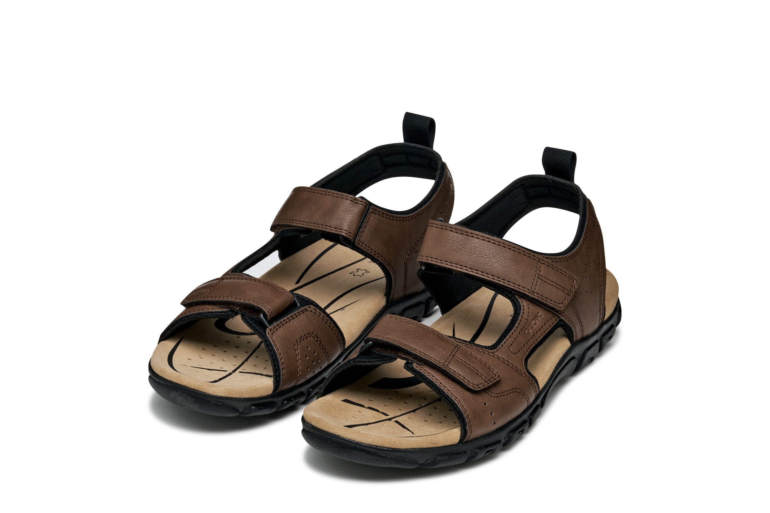 Geox Sandale Sommerschuh, Klettschuh, Sandale mit atmungsaktiver Spezial Membrane