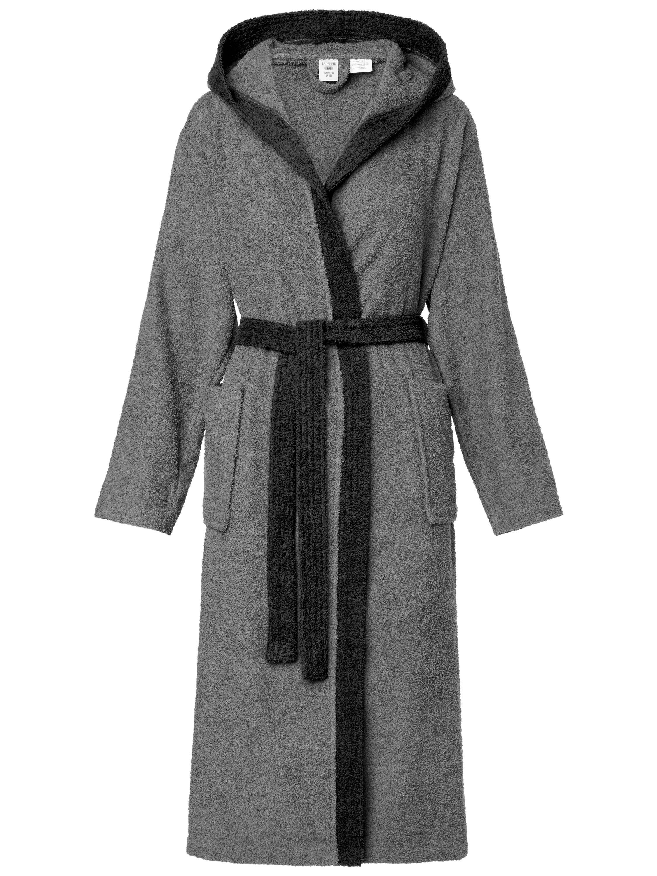 Ladeheid Bademantel Damen Frottee Bademantel aus 100% Baumwolle LA40-191, L günstig online kaufen