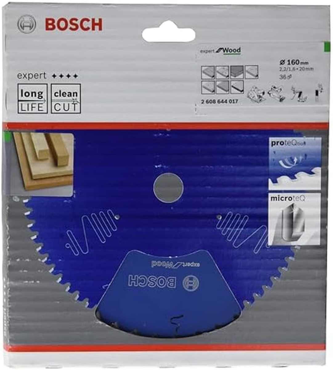 Thumbnail - BOSCH Kreissägeblatt Bosch Kreissägeblatt Expert for Wood 160 x 20 x 2,2 mm 36 Z