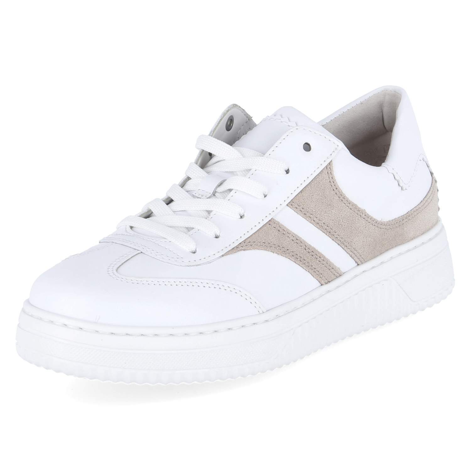 Gabor Gabor Sneaker Low 86.406.53 Damen Glattleder white Schnürschuh – Bild 2 von 5